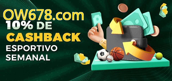 10% de bônus de cashback na OW678.com